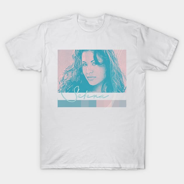 Selena  > > Aesthetic Fan Art Design T-Shirt by unknown_pleasures